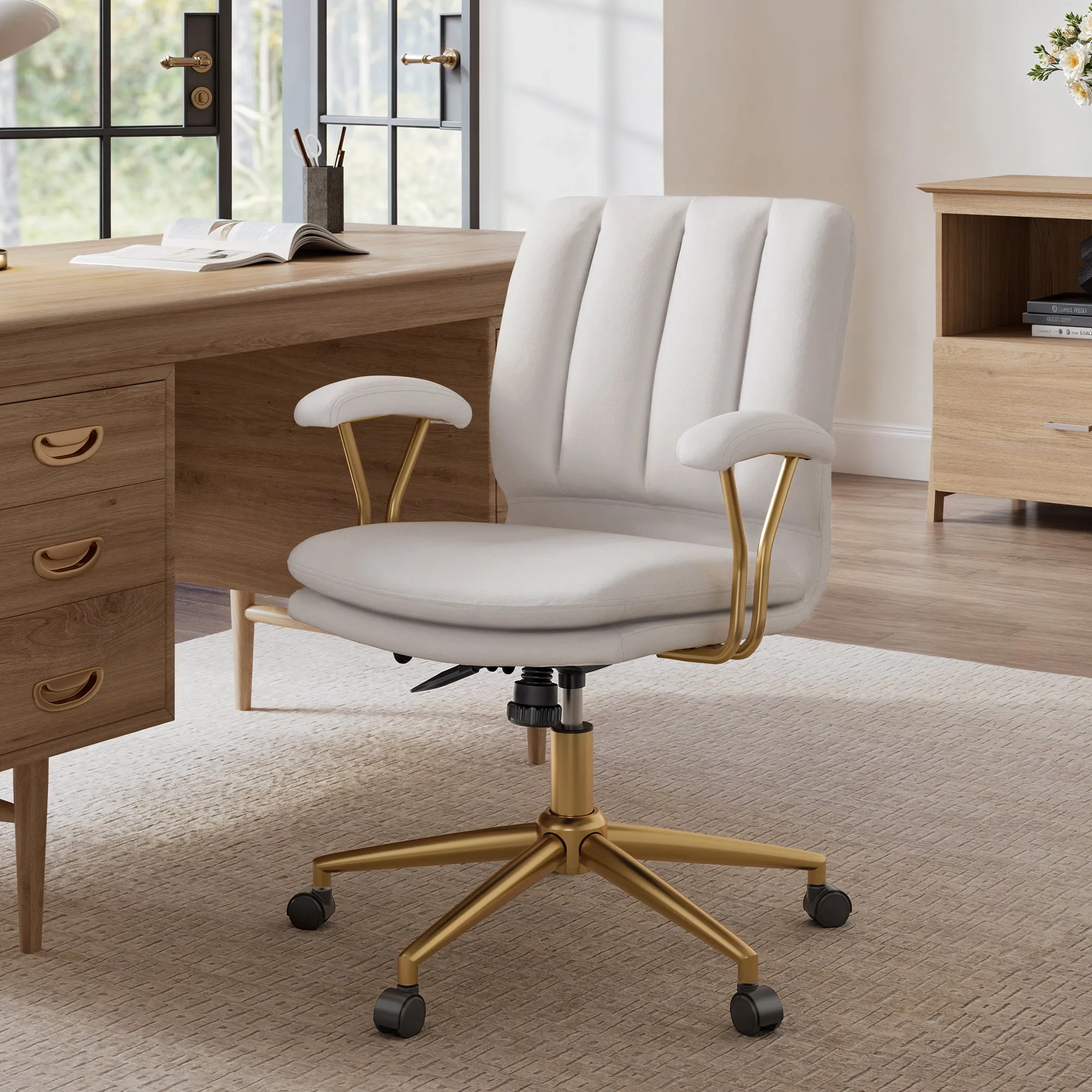 Adena, Velvet Office Chair