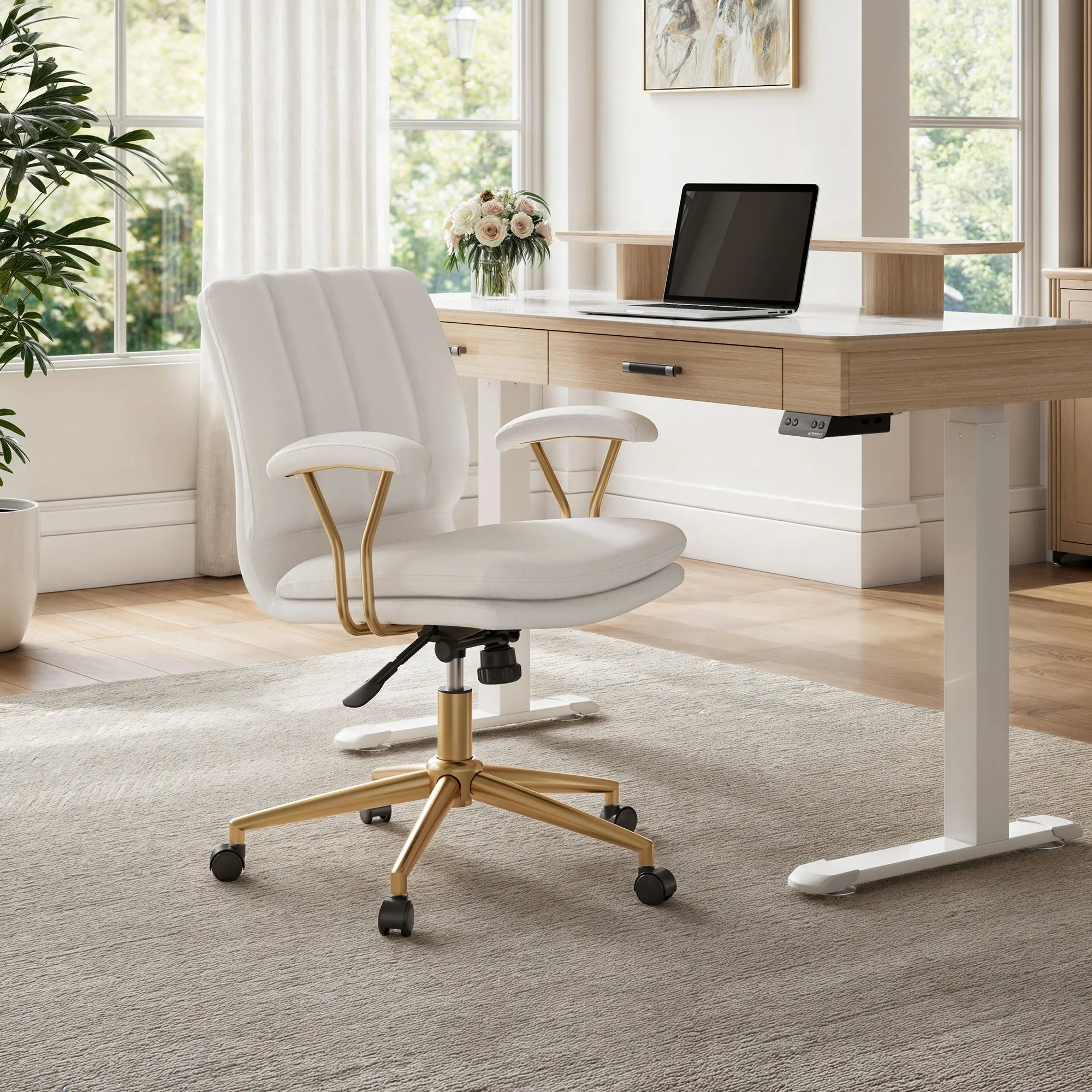 Adena, Velvet Office Chair