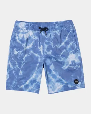 Boys Controller Elastic 16" Boardshorts - Blue
