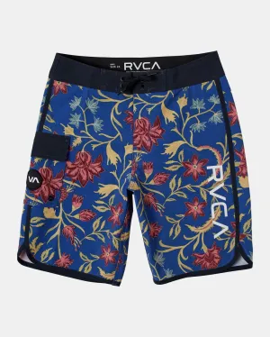 Boys Eastern 17" Boardshorts - Blue