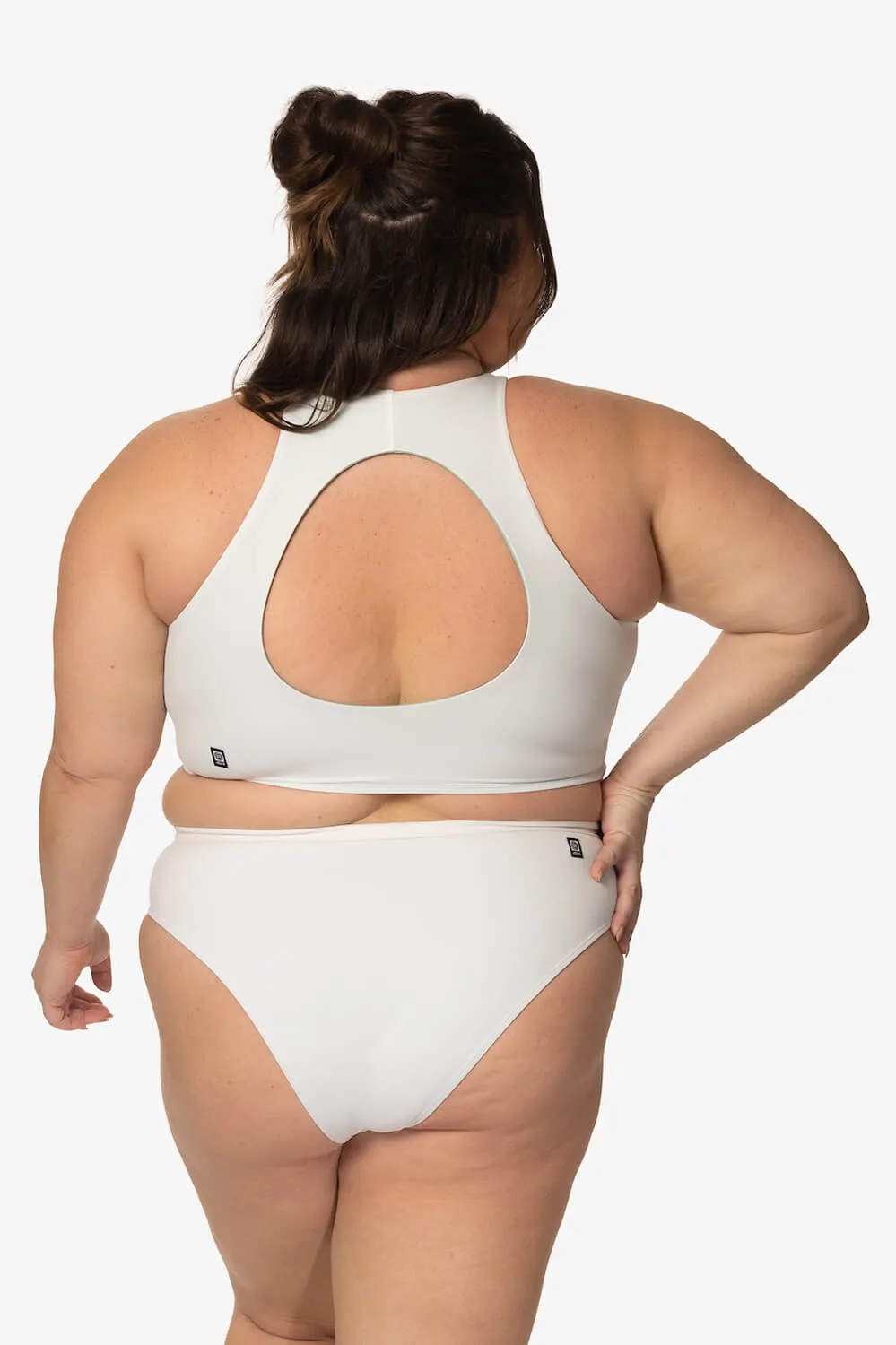 Camila Bikini Bottom - White