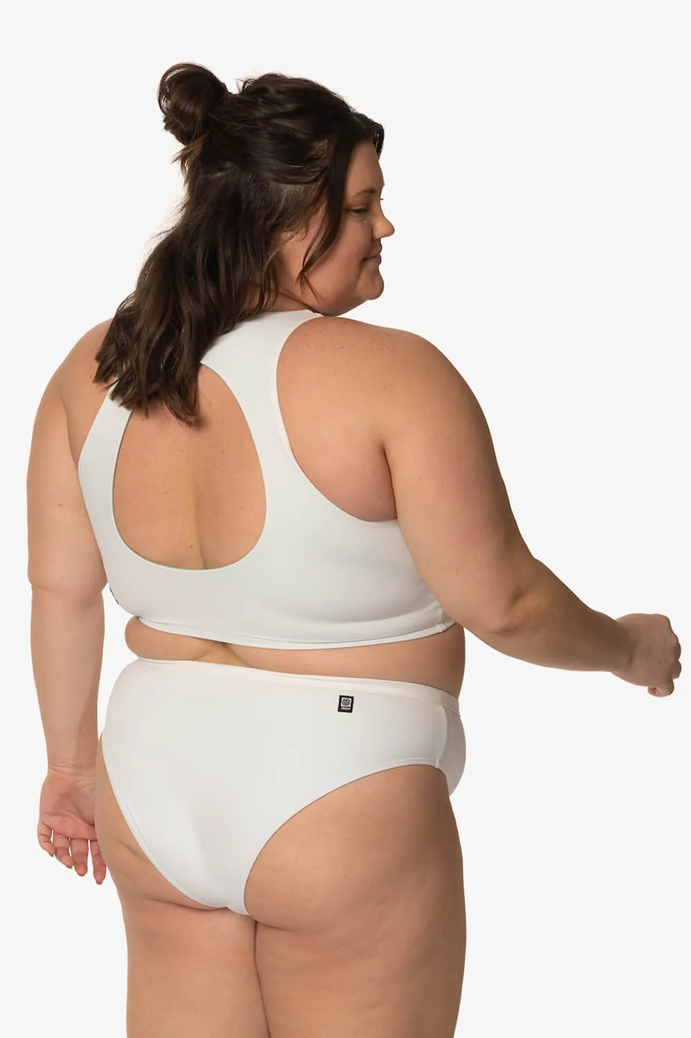 Camila Bikini Bottom - White
