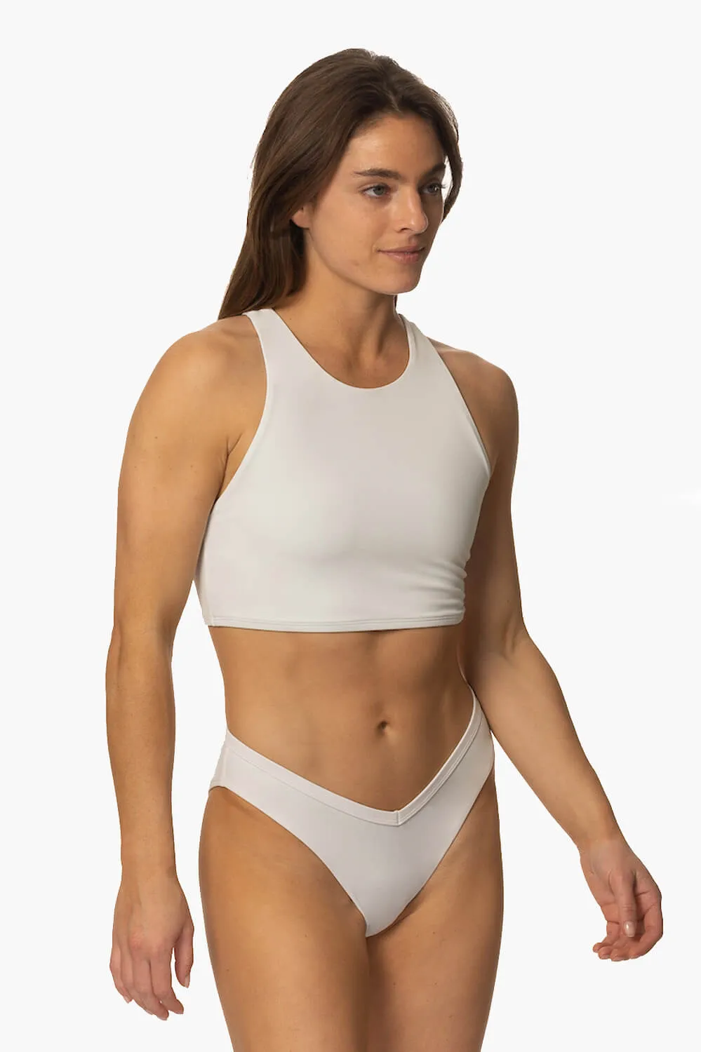 Camila Bikini Bottom - White