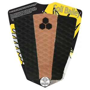 Channel Islands Soli Bailey Tail Pad - Black/Tan