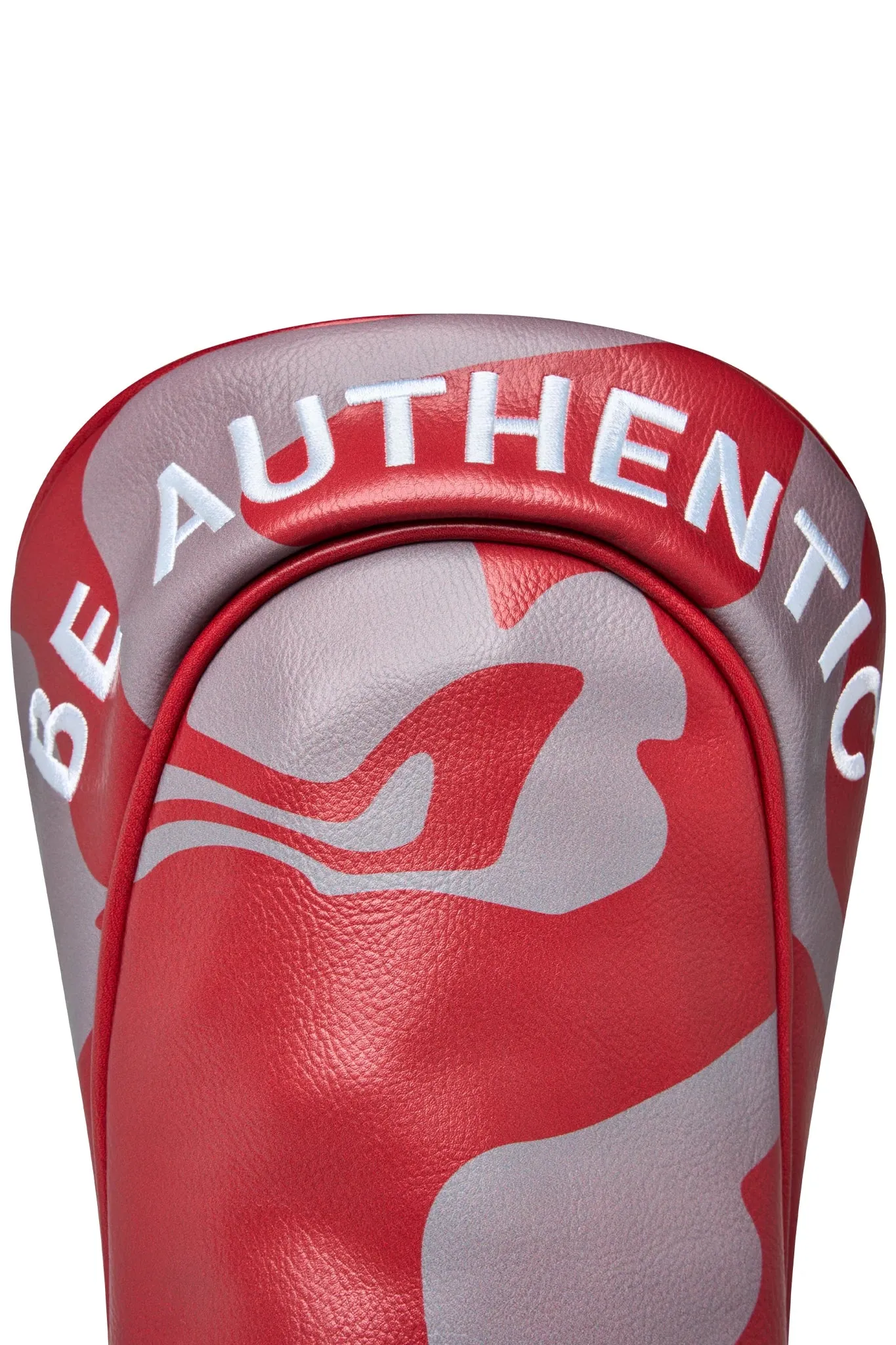Charcoal/Red Driver Head Cover