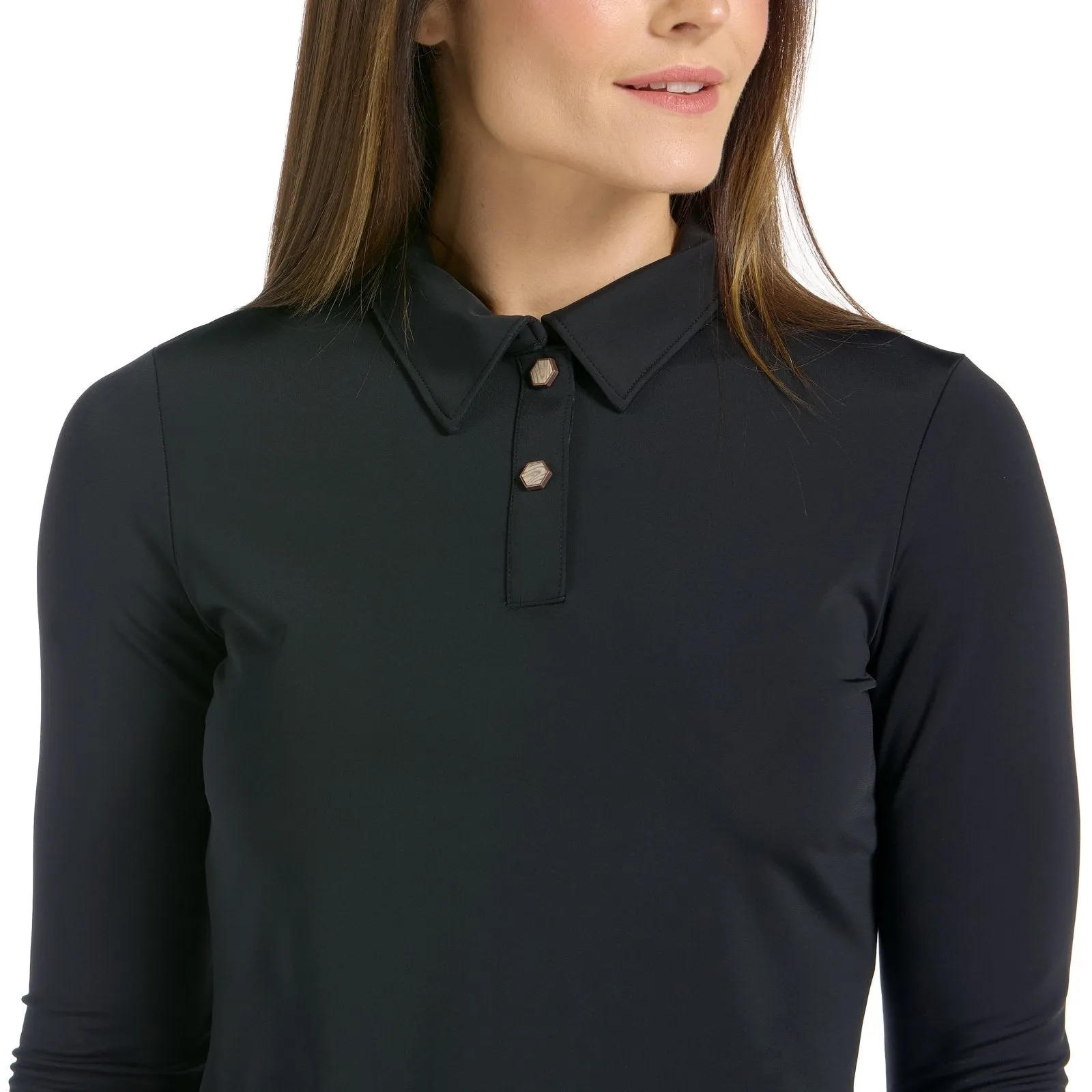 Clara Long Sleeve Black Top - FINAL SALE
