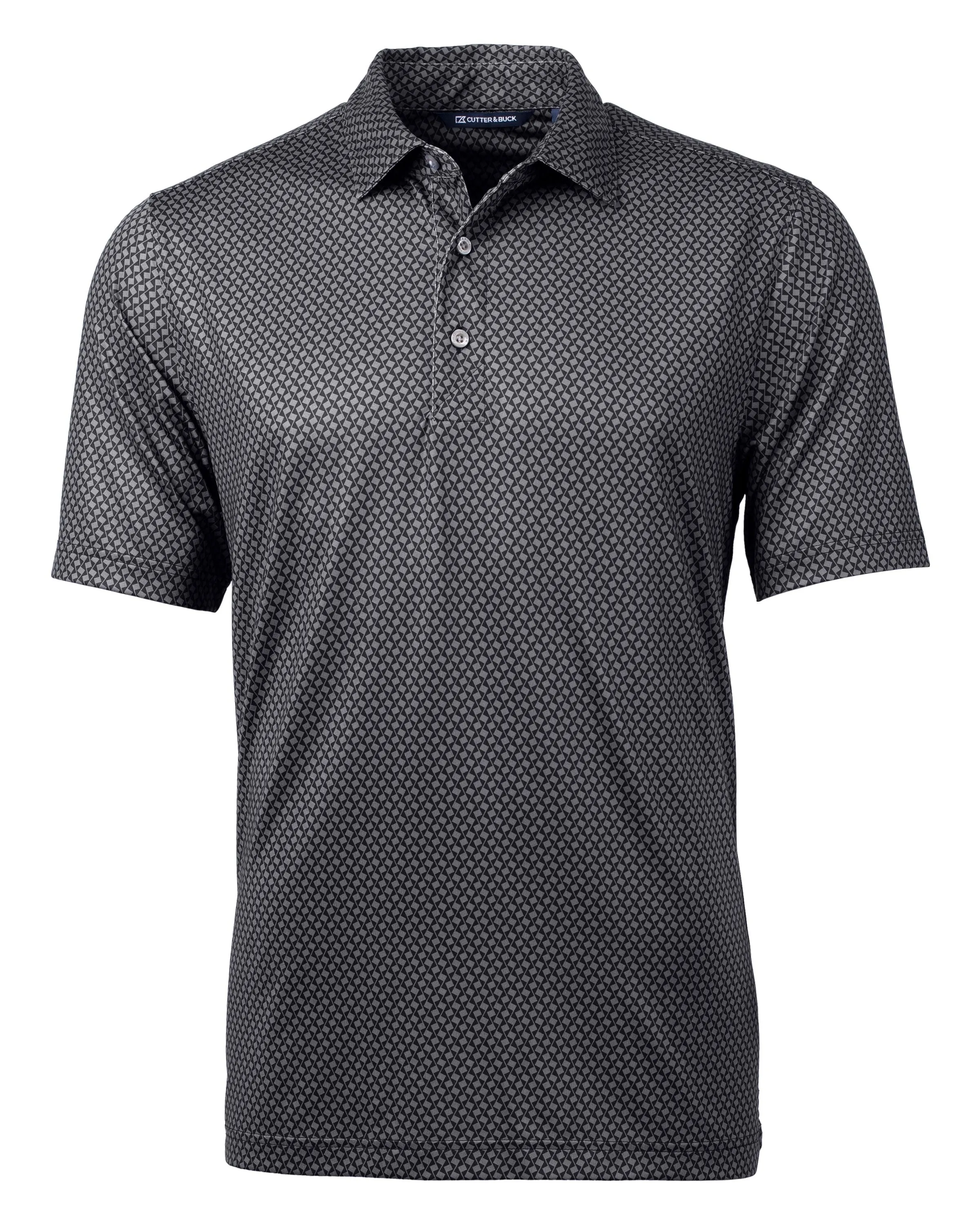Cutter & Buck Pike Banner Print Stretch Men's Polo