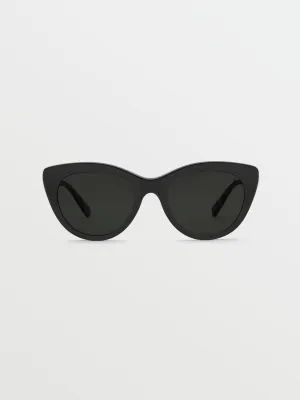 EYEEYE STONE SUNGLASSES - GLOSS BLACK/GRAY