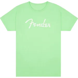 Fender® Spaghetti Logo T-Shirt, Surf Green, L