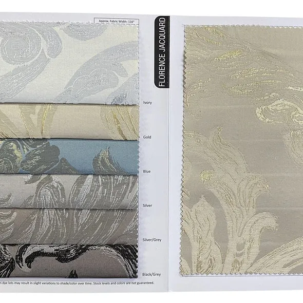 Florence Jacquard Table Runner in Silver and Grey