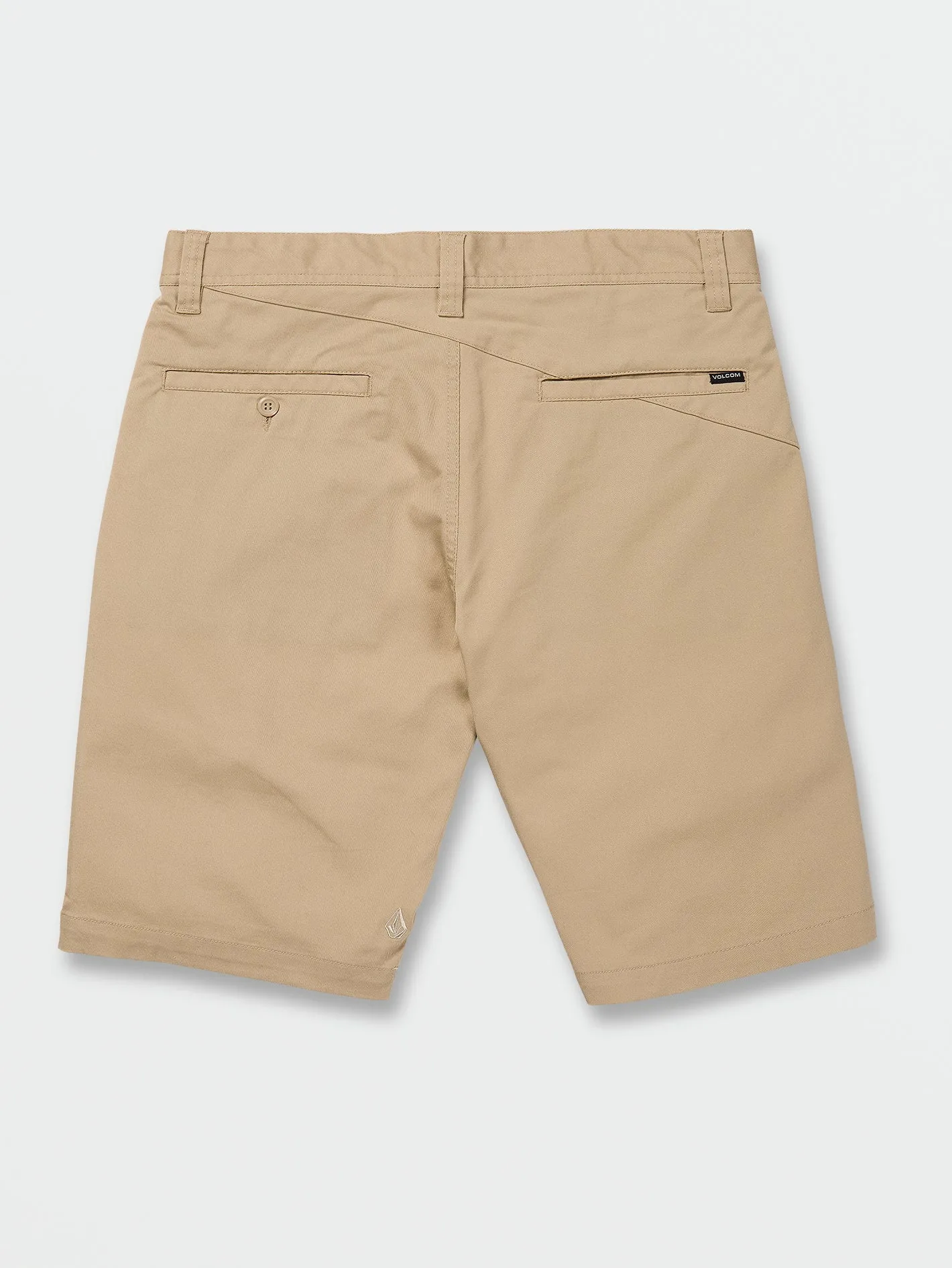 Frickin Modern Stretch Chino Shorts - Almond