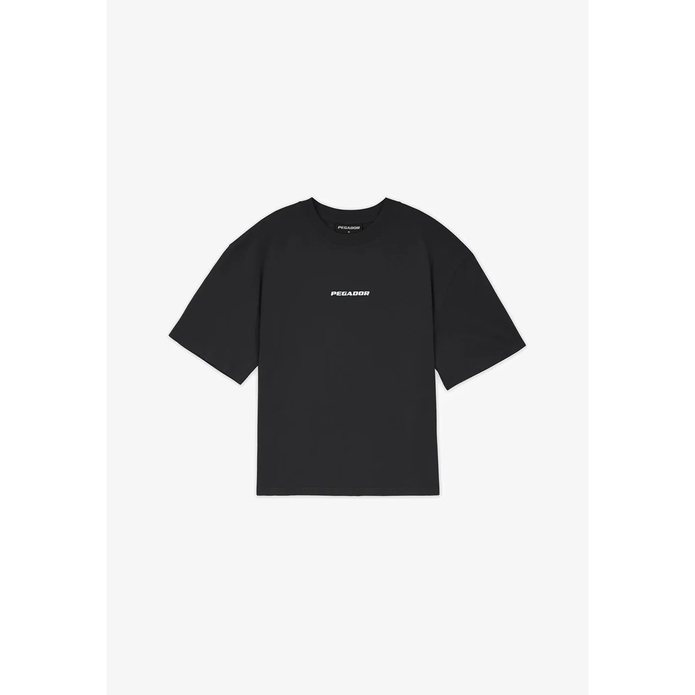 Logo Oversized Black Tshirt