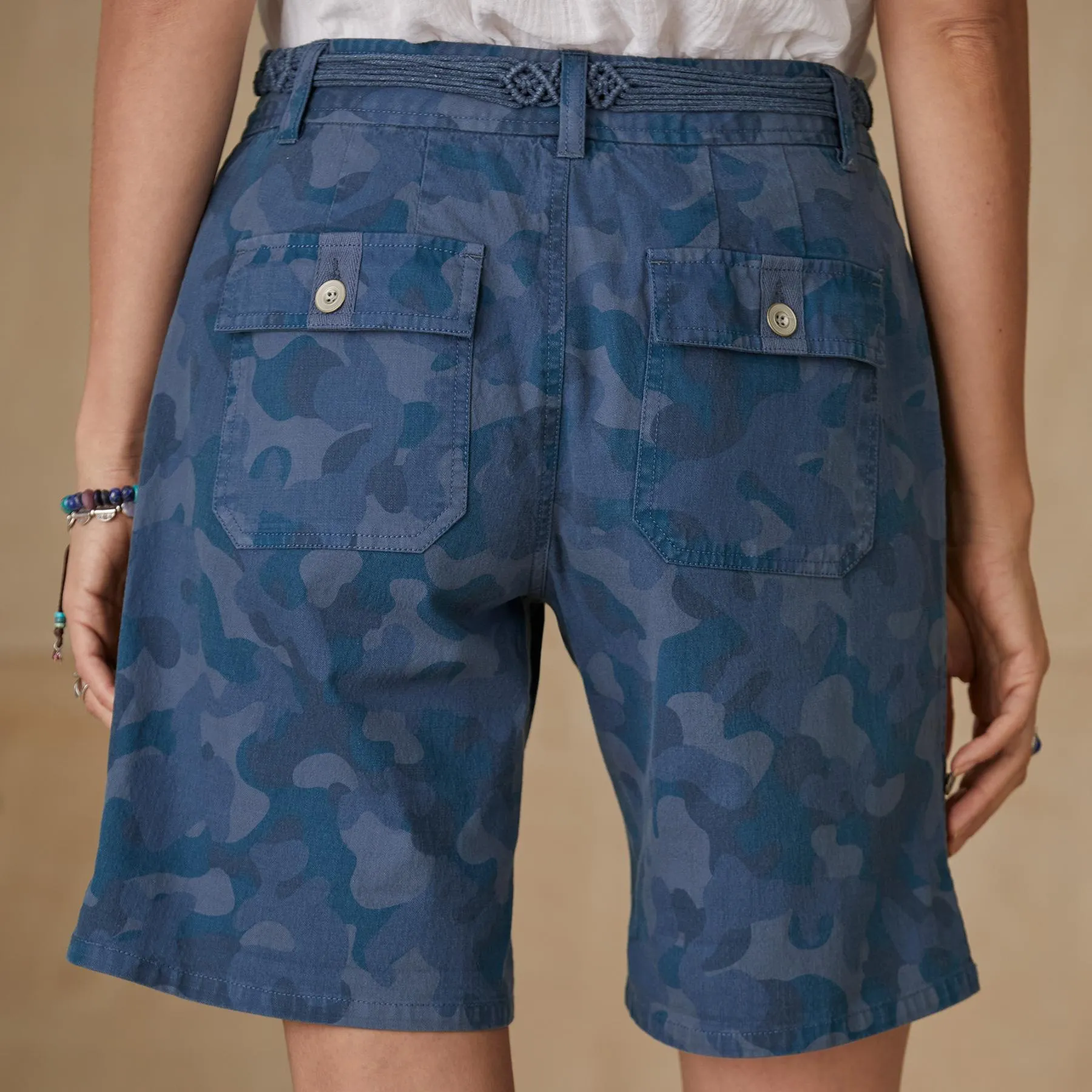 Odyssey Camo Shorts, Petite