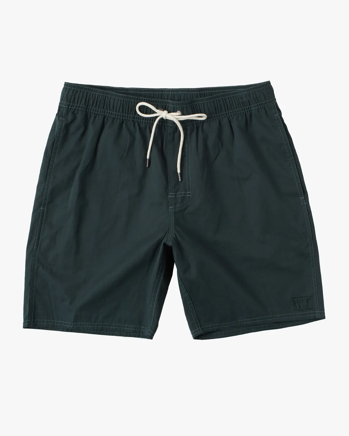 Opposites Elastic Waist 2 17" Boardshorts - Hunter Green