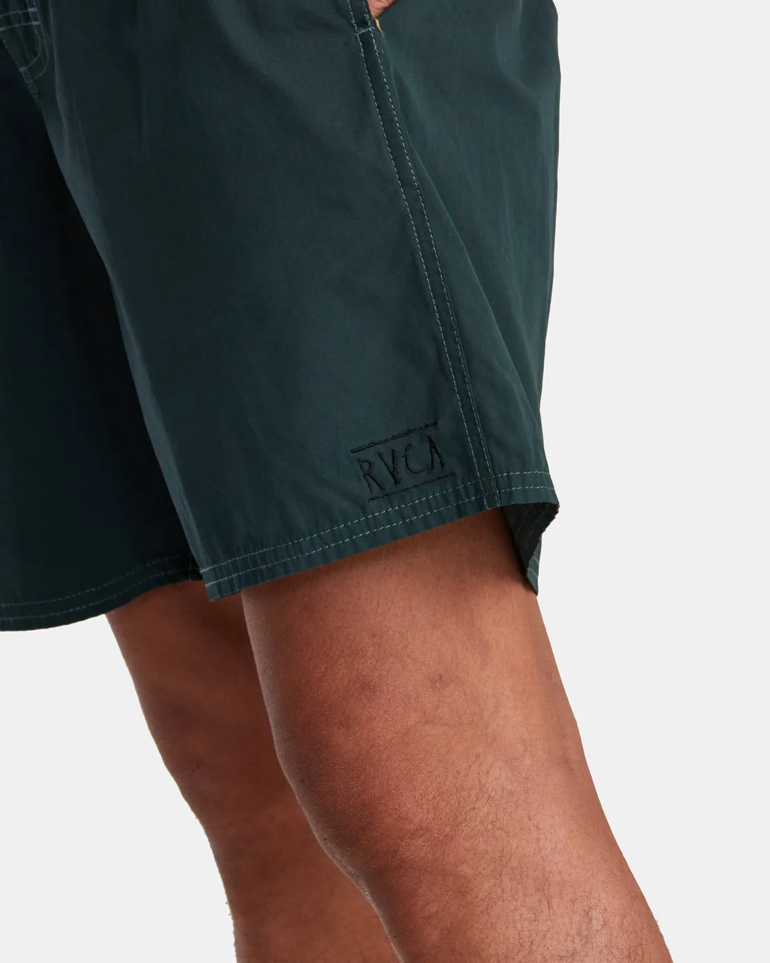 Opposites Elastic Waist 2 17" Boardshorts - Hunter Green