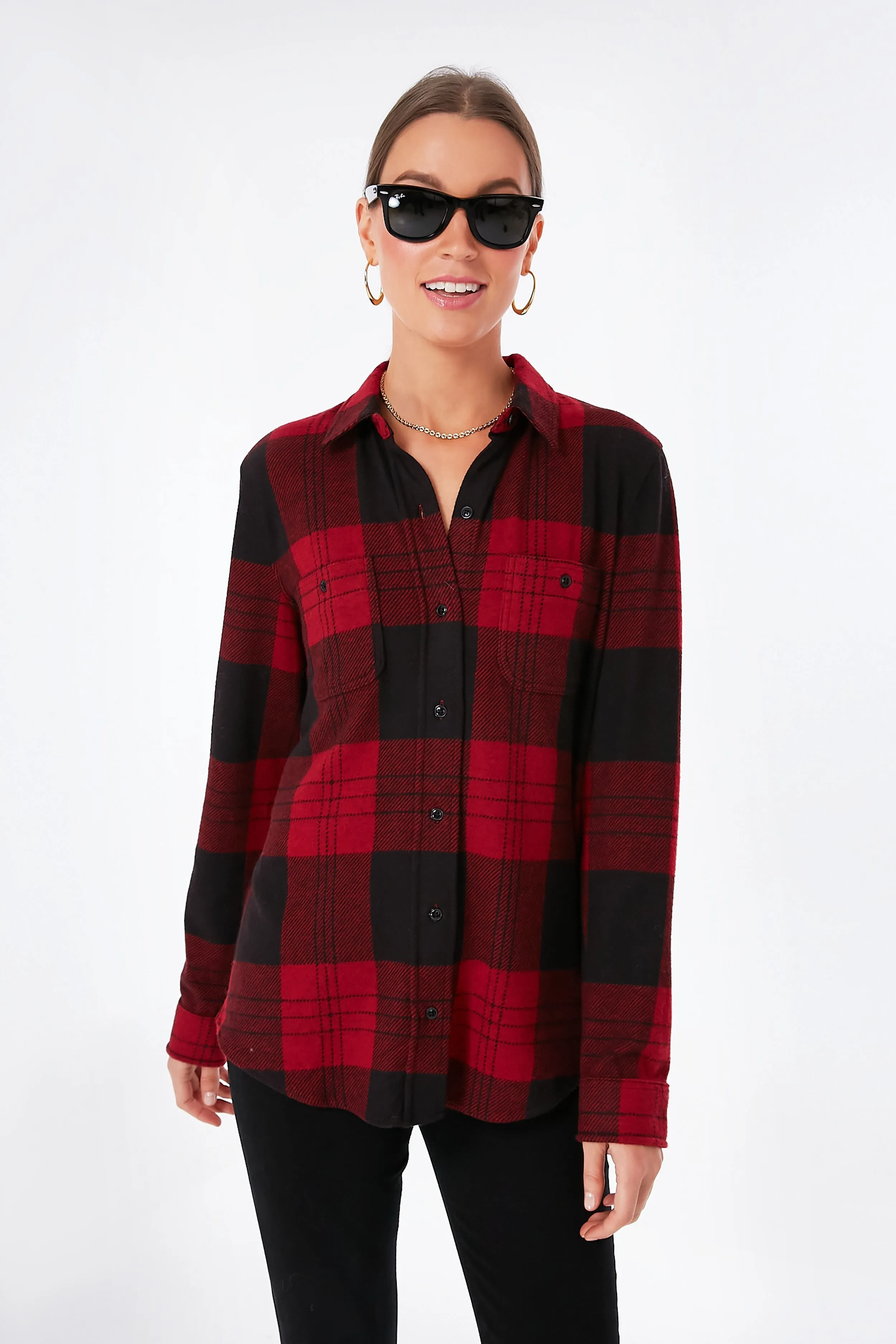 Orchard House Plaid Legend Sweater Shirt