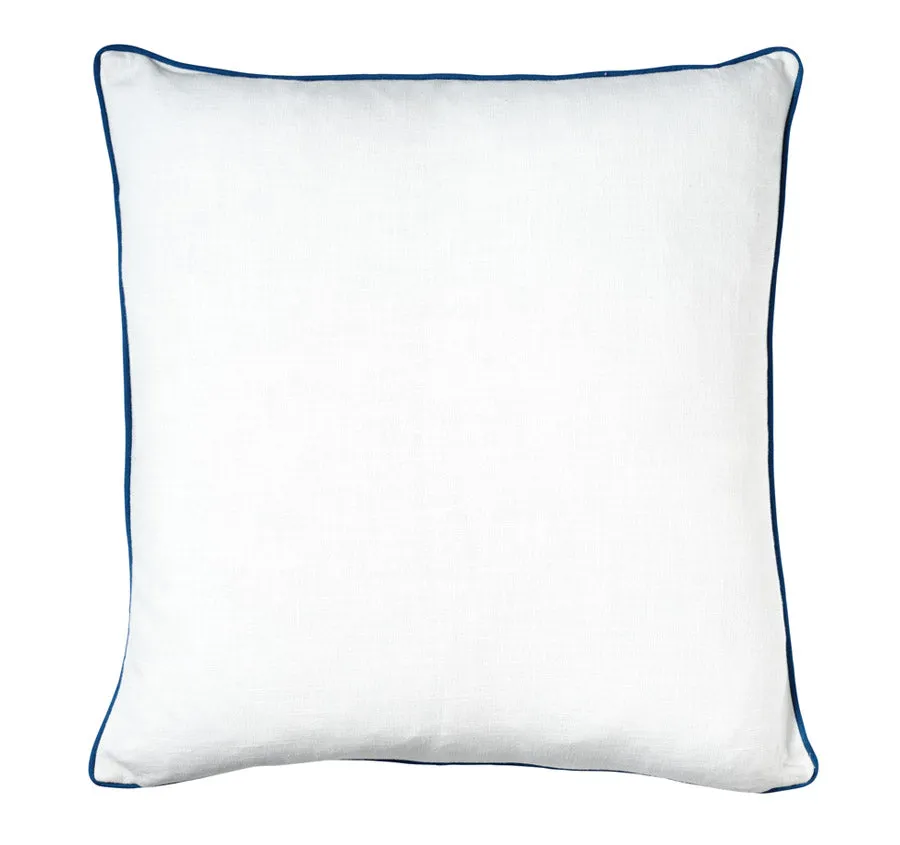 Palm Beach 55x55cm Filled Cushion Blue
