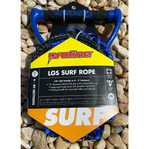 Performance Ski and Surf 25 Pro Surf Rope / Handle Combo - Blue/Black