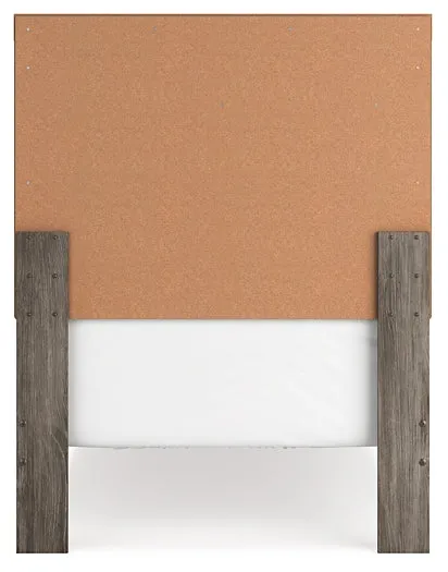 Ralinksi Twin Panel Bed with Dresser