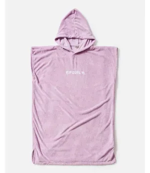 Ripcurl Classic Surf Hooded Towel Girls - Lilac