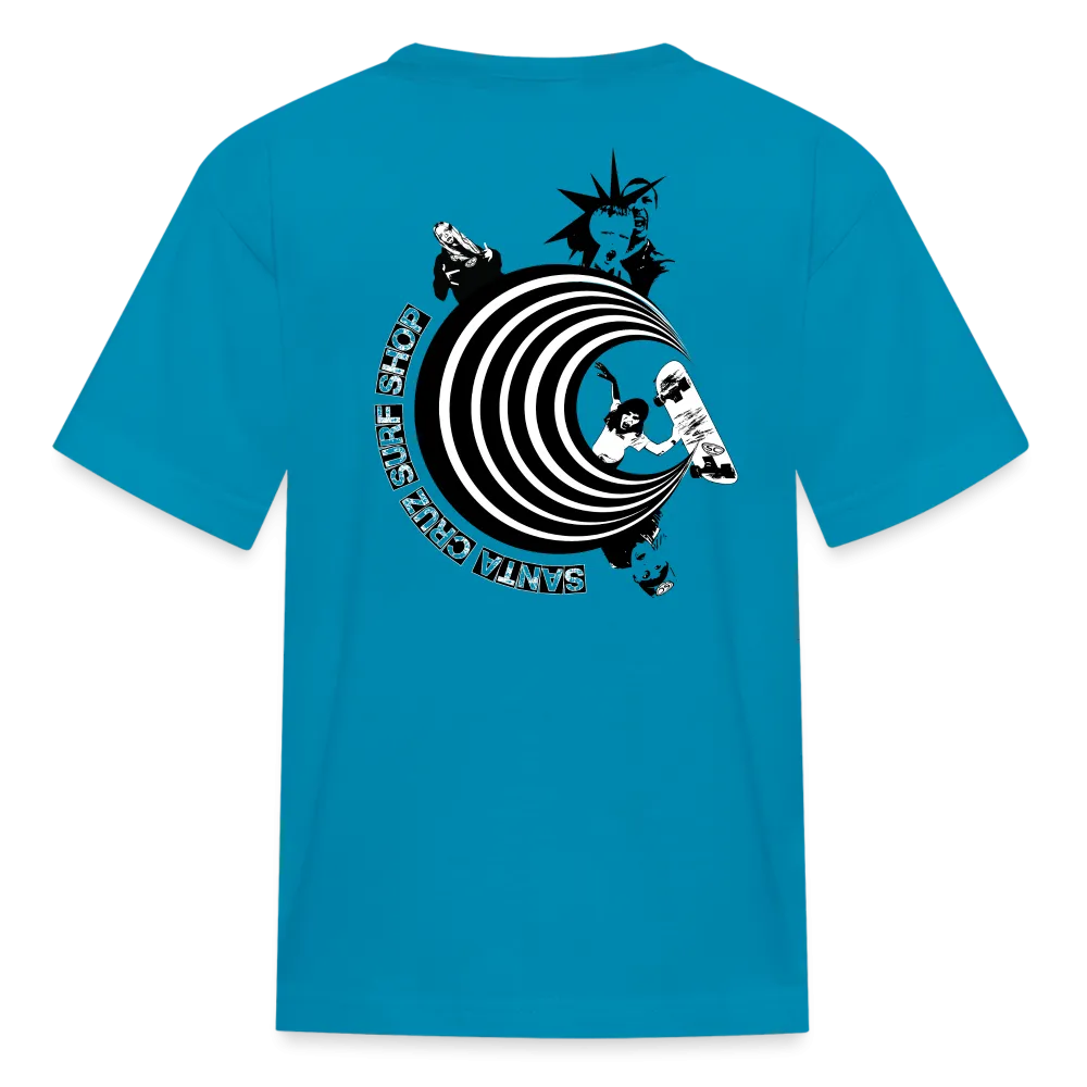 Santa Cruz Surf Shop PUNK Kids' T-Shirt
