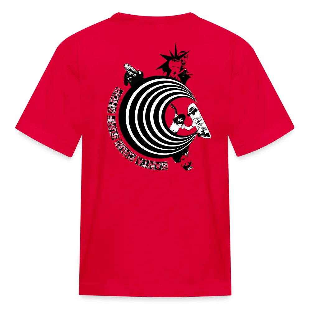 Santa Cruz Surf Shop PUNK Kids' T-Shirt