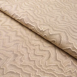 Schumacher Zambezi Velvet Champagne Fabric