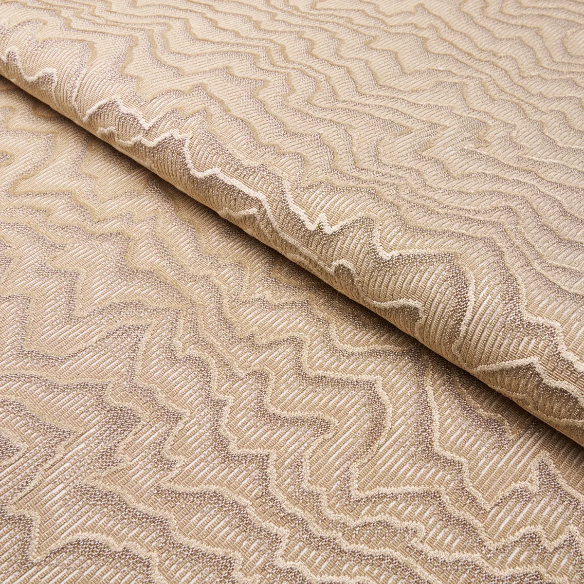 Schumacher Zambezi Velvet Champagne Fabric