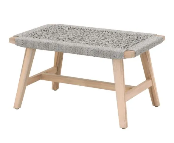Sea Weaver Outdoor Accent Stool
