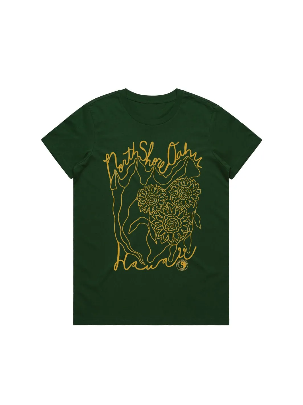 T&C Surf North Shore Sunflower Maple Tee