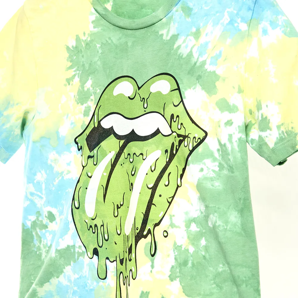 Tie Dye Slime Tongue Kids T-Shirt