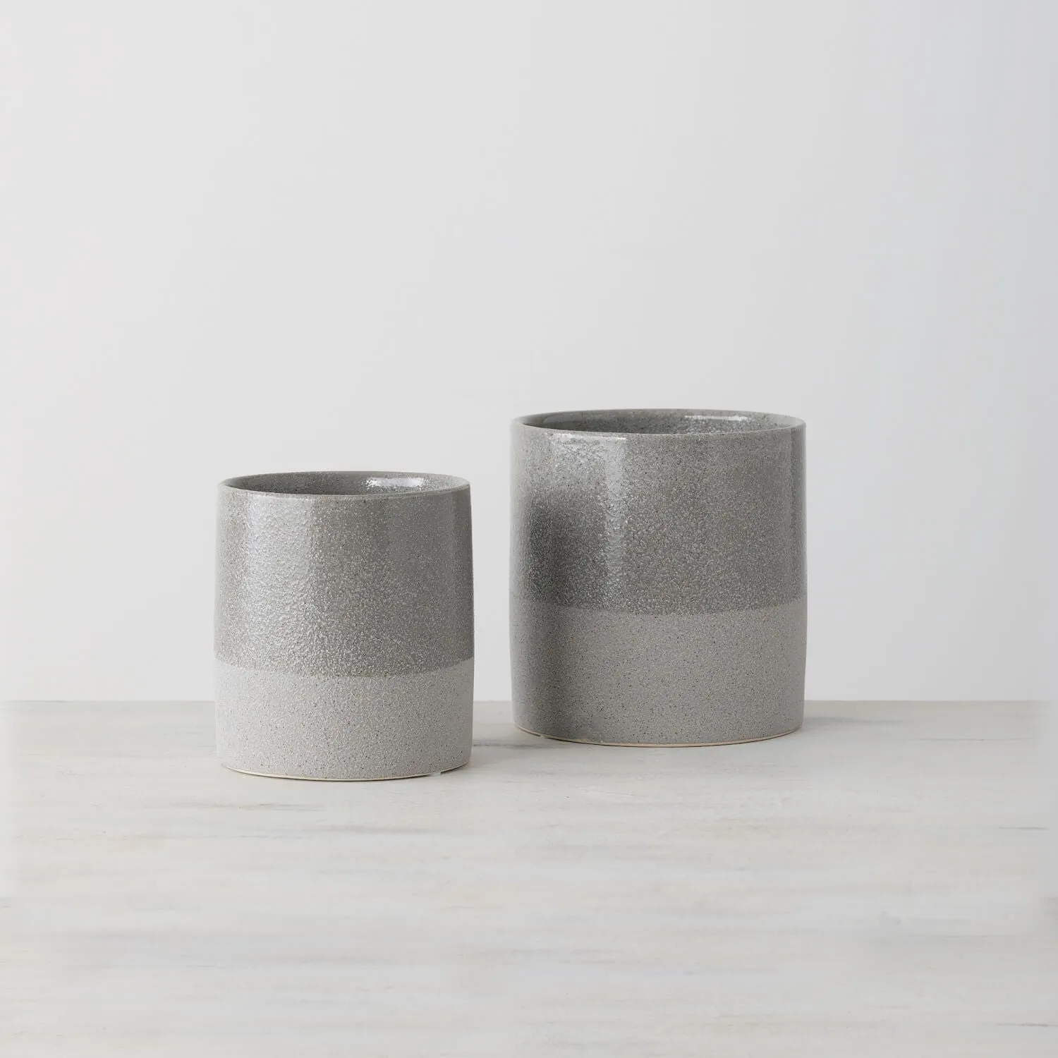 Two Tone Ceramic Flower Pot