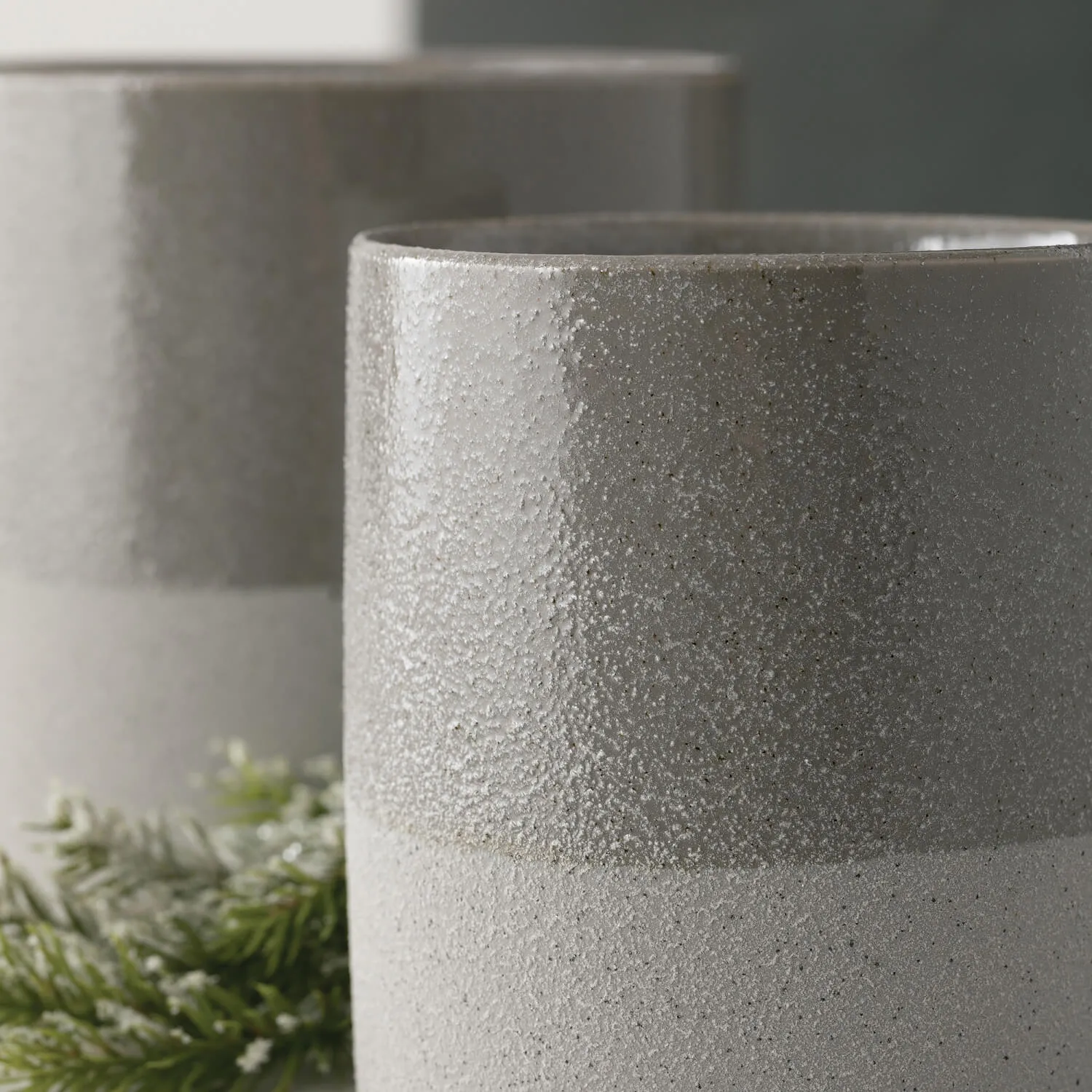 Two Tone Ceramic Flower Pot