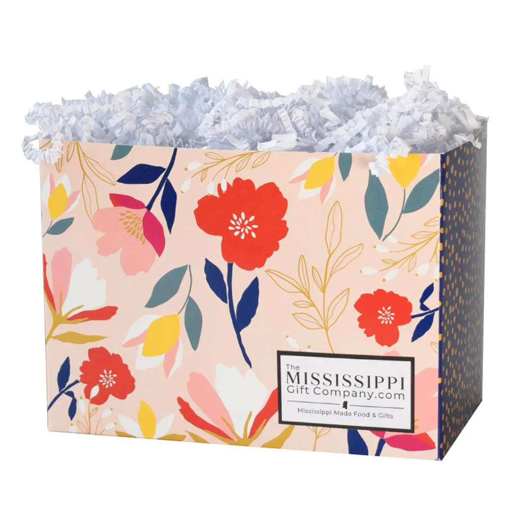 Unfilled Large Floral Blush Box