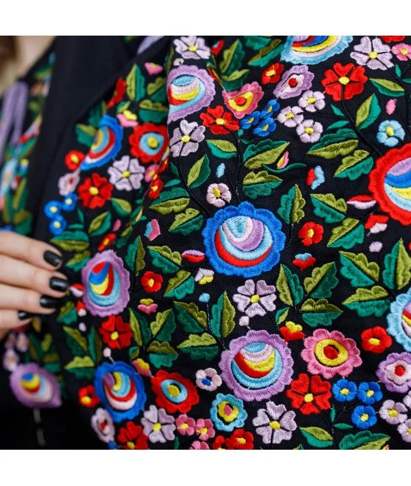 Women's embroidered blouse Bukovyna Flowers